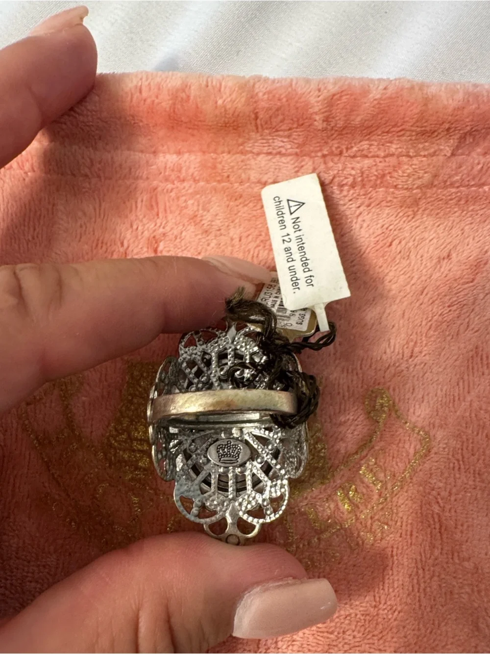 Juicy Couture Vintage black ring